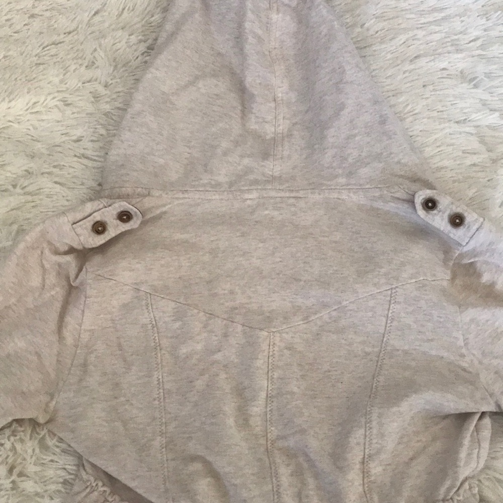 Free People Lace Cotton Top Hoodie - Picture 6 of 6